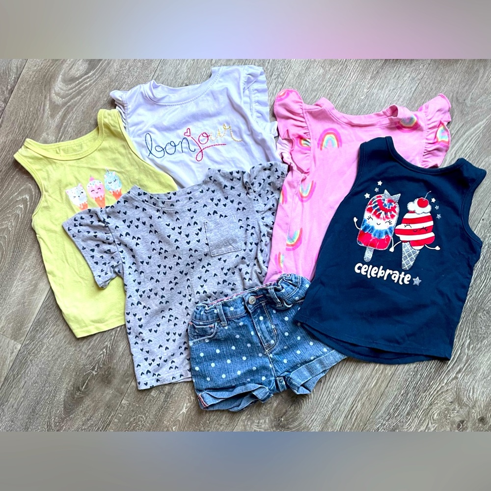3T girl play summer clothes bundle